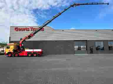 Mercedes-Benz  Arocs 3251 8X4 + PALFINGER PK 135.002 G TEC7 + JIB PJ190 E DPS-C + JIB MFA PJM020 KRAAN/KRAN/CRANE/GRUA