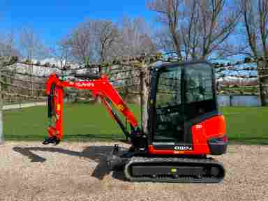 Kubota KX 027-4 HI Spec Minigraver / Mini Graver