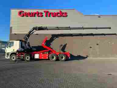 DAF  CF 530 8X4 + HIAB HAAKARM + HIAB 262 EP-5 KRAAN/KRAN/CRANE/GRUA