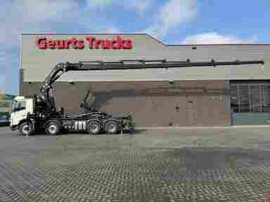 Volvo  FMX 500 8X4 HIAB HAAKARM + HIAB 548 E-8 KRAAN/KRAN/CRANE/GRUA