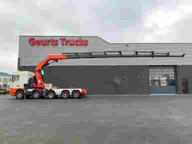 DAF  XF 105 10X4 + FASSI F1500AXP.28 KRAAN/KRAN/CRANE/GRUA