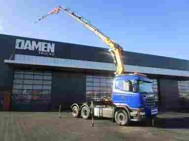 Scania R520 V8 R 520 LB 6x2 V8 Euro 6 EFFER 395/6S + JIB 4S
