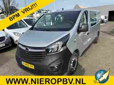 Opel Vivaro 1.6CDTI L2H1 Dubbelcabine Airco Navi Cruisecontrol Trekhaak