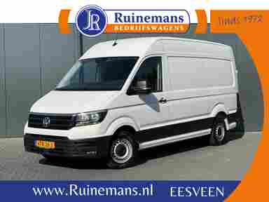 Volkswagen Crafter 2.0 TDI 140 PK Comfortline / L3H3 / AIRCO / CRUISE / SORTIMO INRICHTING / PDC / 3-ZITS / 3000 KG AHG