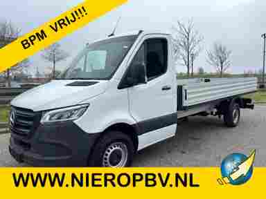Mercedes-Benz Sprinter 317CDI Openlaadbak 4,30 Lang Automaat Airco Cruisecontrol NIEUW BPM VRIJ