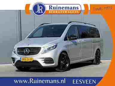 Mercedes-Benz V-Klasse 300d 4-MATIC / AMG-STYLING / EXTRA LANG L3 / DUBBEL CABINE / 2x SCHUIFDEUR / ACHTERKLEP / TREKHAAK