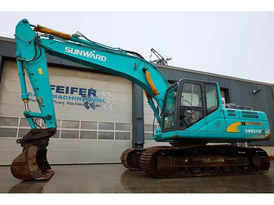 Sunward SWE215F CE certification, Diesel, Digging depth: 6