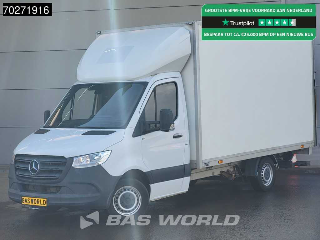 Mercedes Sprinter 314 CDI Automaat Laadklep Zijdeur Camera Airco Cruise Meubelbak Koffer Airco Cruise control