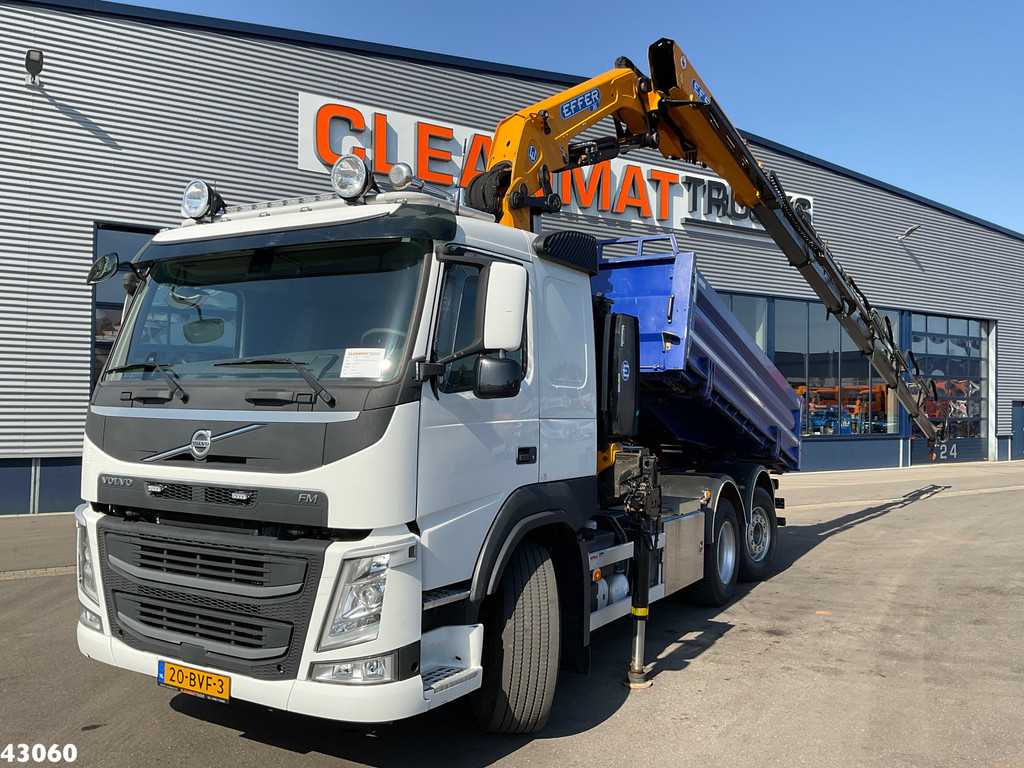 Volvo FM 460 Effer 26 Tonmeter laadkraan Kipper Just 94.130 km!