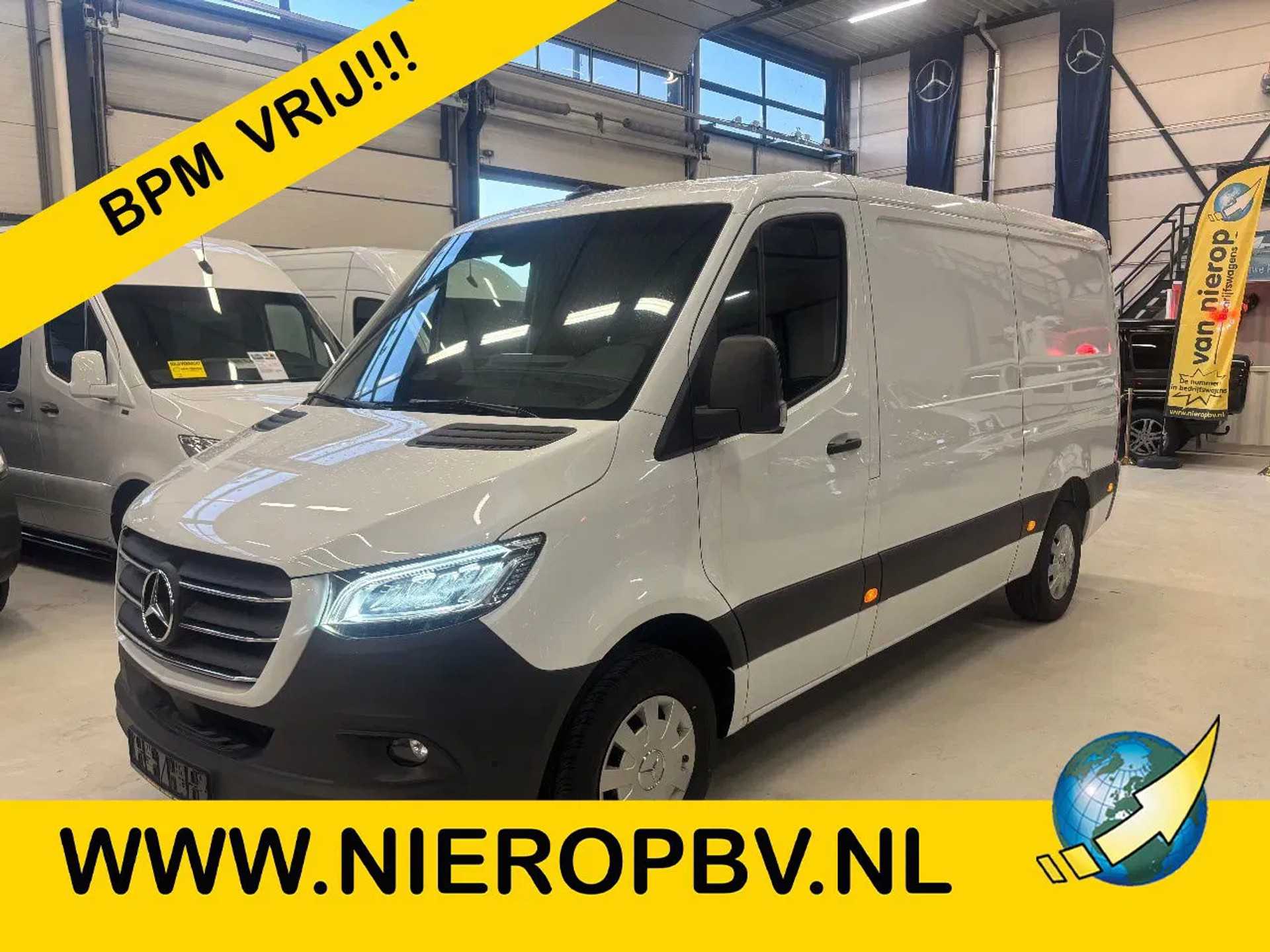Mercedes-Benz Sprinter 317CDI L2H1 Automaat Airco Navi Cruisecontrol 3500KG Trekhaak NIEUW BPM VRIJ