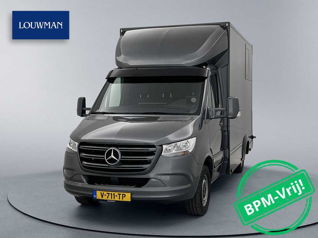Mercedes-Benz Sprinter 519 3.0 CDI 366 Paardenwagen Trekhaak Navigatie Achteruitrijcamera