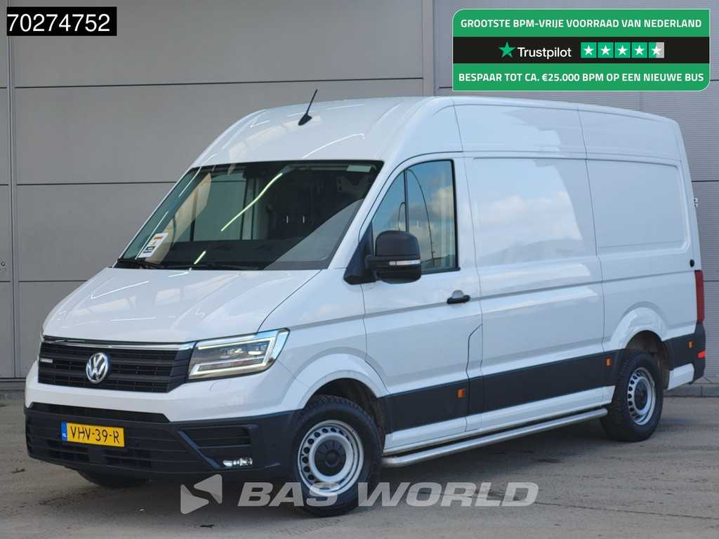 Volkswagen Crafter Elektrisch Automaat L3H3 115km WLTP 36kWh LED Navi Camera Parkeersensoren L2H2 11m3 Airco Cruise control