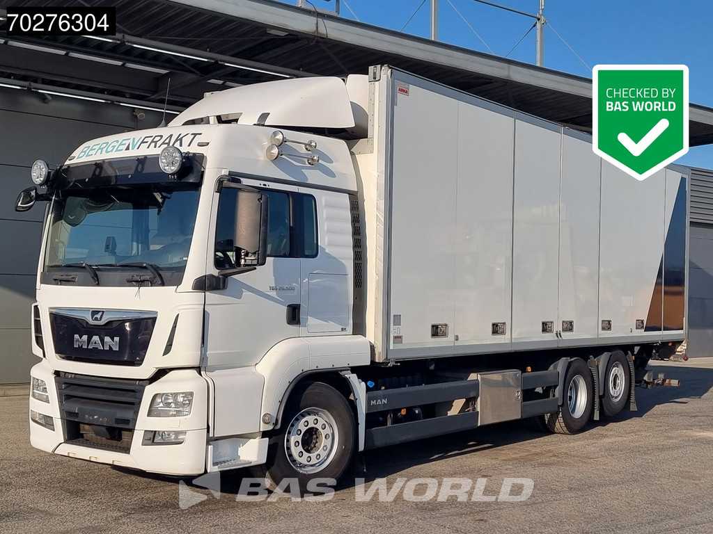 MAN TGS 26.500 6X2 Carrier Supra 1250 Mt Lift-achse Ladebordwand Retarder Euro 6