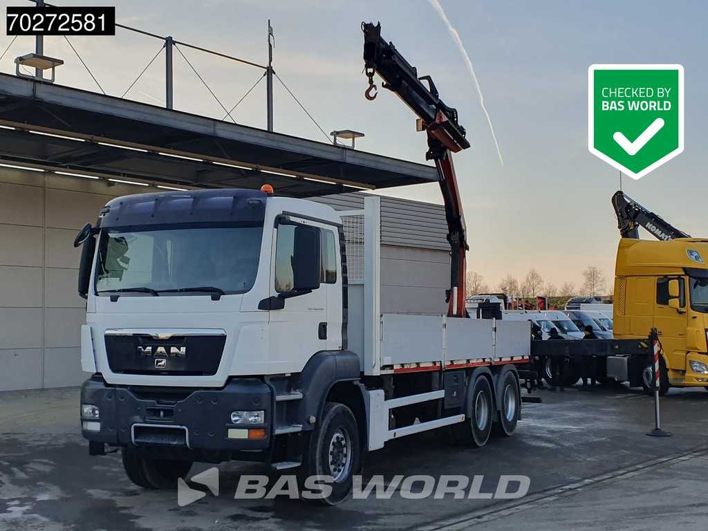 MAN TGS 26.440 6X4 Palfinger PK18002 EH Kran Crane Manual Remote Euro 5