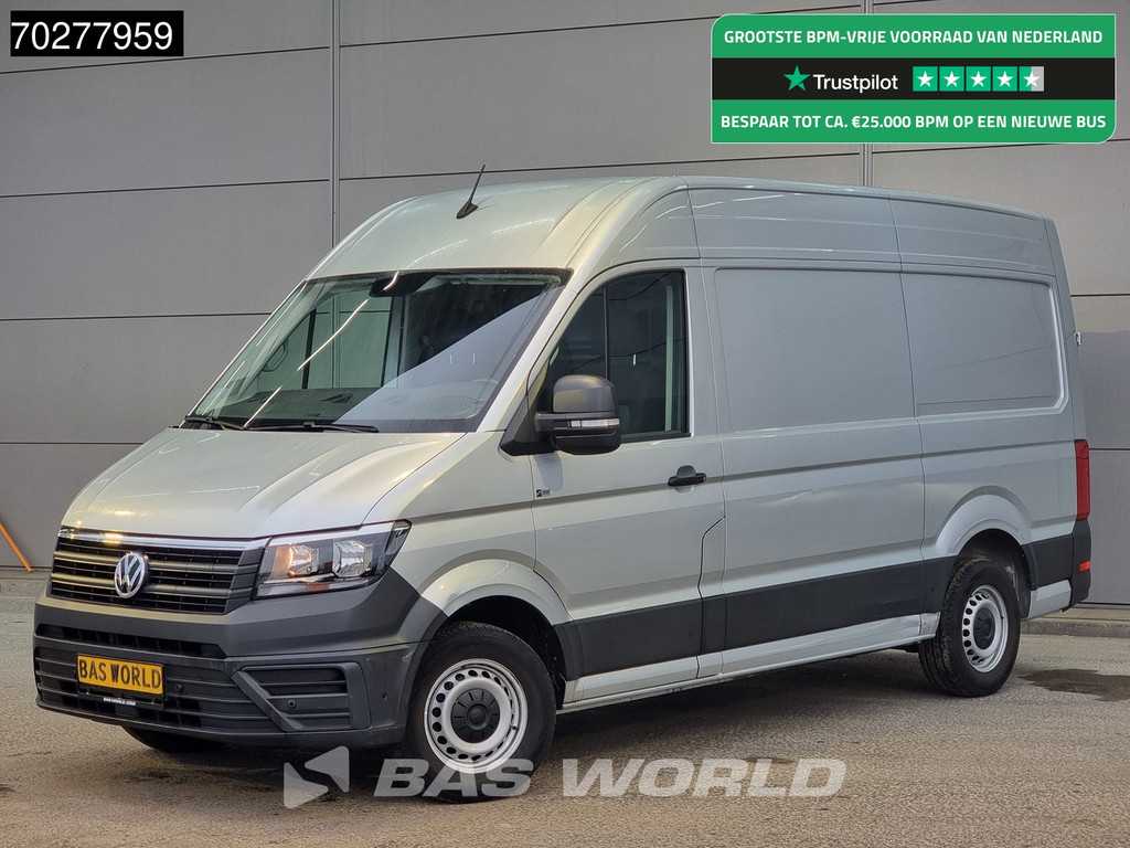 Volkswagen Crafter 140pk L3H3 Airco Parkeersensoren Carplay Euro6 L2H2 11m3 Airco