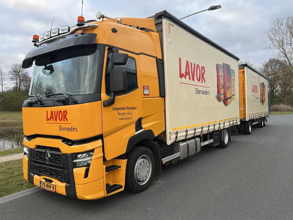 Renault T P 440 4X2 LOW 13L E6 / VOLUME COMBI 106 cb / AIRCO / STANDKACHEL / NAVIGATIE / PA4699