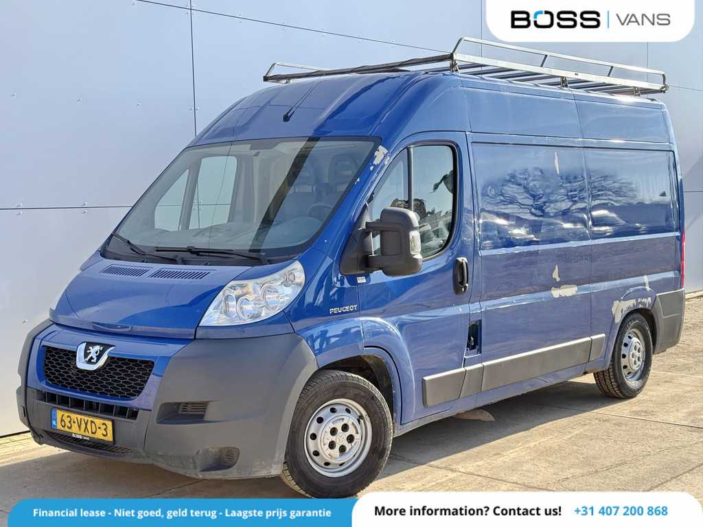 Peugeot Boxer 160pk 3.0 L2H2 Luchtvering Airco Trekhaak Imperiaal