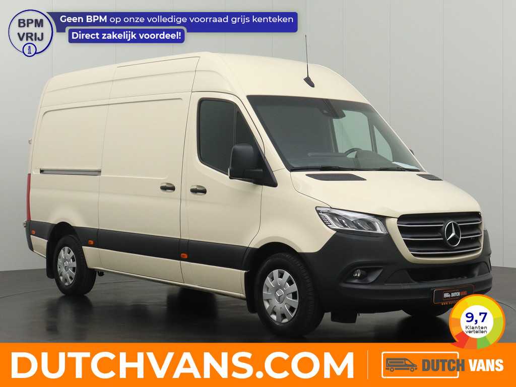 Mercedes-Benz Sprinter 317CDI 9G-Tronic Automaat L2H2 | Led | 10" Mbux Navigatie+Camera | 3-Persoons | Trekhaak