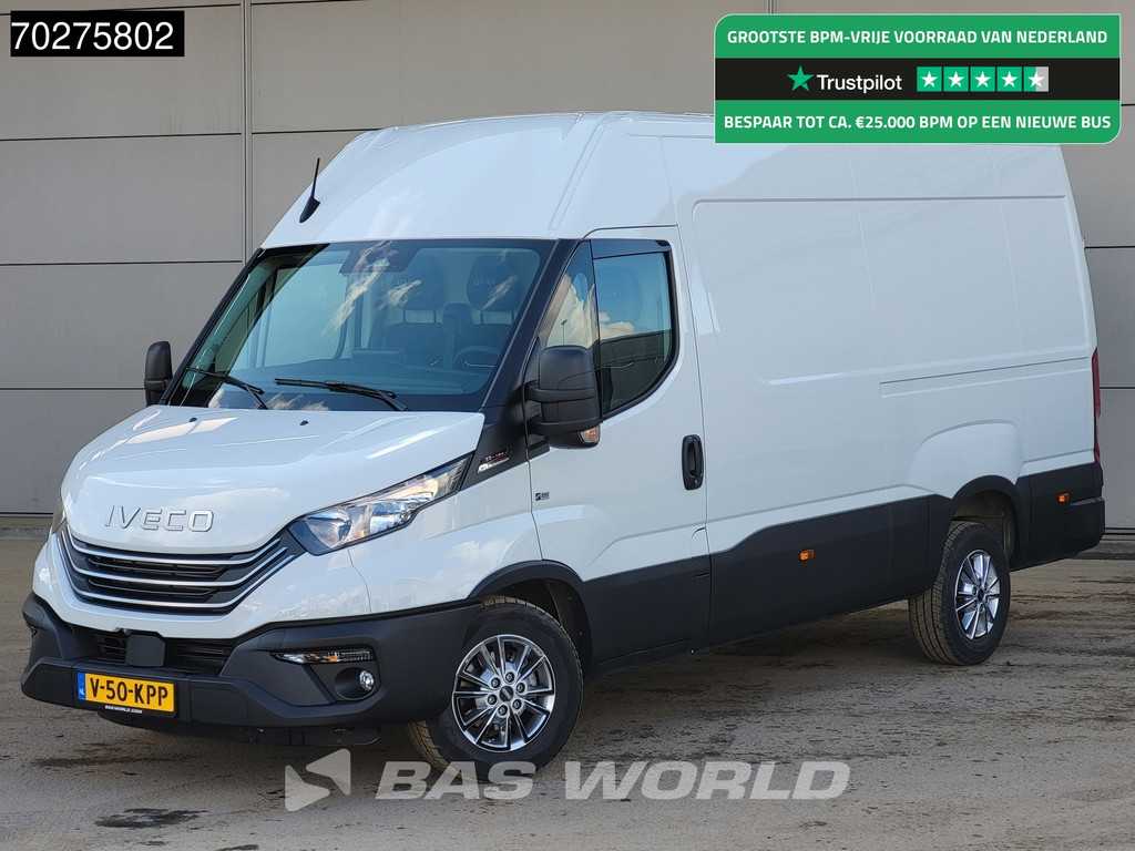 Iveco Daily 35S18 3.0L Automaat L2H2 2025model ACC Navi Parkeersensoren L2 12m3 Airco