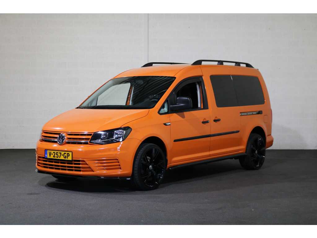 Volkswagen Caddy 2.0 TDI 102pk Maxi Airco Navigatie Camera Trekhaak 2x Schuifdeur