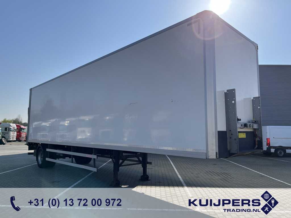 Groenewegen DRO-12-10 B City / 1 as BPW / Box / Laadklep 2000 kg / APK TUV 07-25
