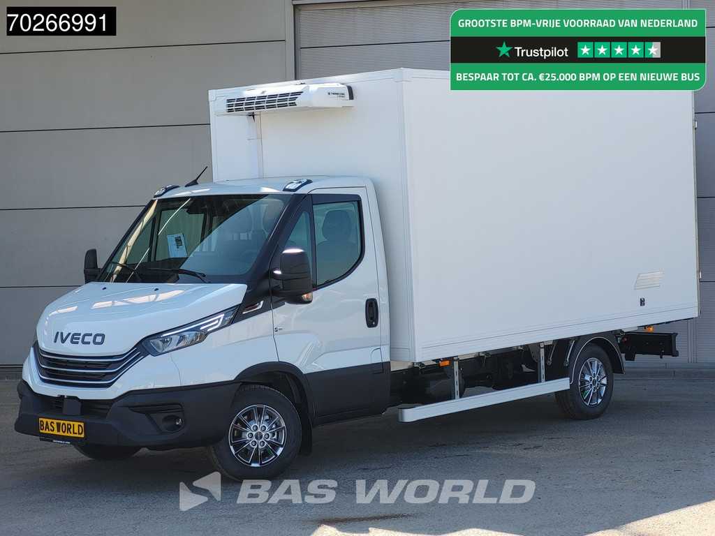 Iveco Daily 35S18 3.0L Koelwagen Vriezer Thermoking V-200 MAX 220V stekker -18 LED Navi Airco ACC Koel Koeler Kühler Kühlwagen Kühlkoffer Vries Frigo Airco