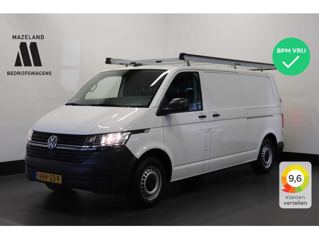 Volkswagen Transporter 2.0 TDI L2 110PK 2 schuifdeuren EURO 6 - Airco - Navi - Cruise - €15.900,- Excl.