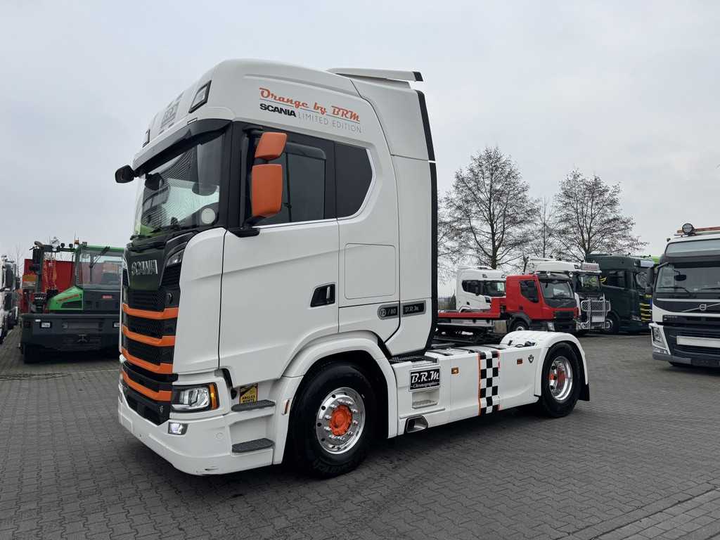 Scania S580 limited edition full options new tacho, new tuv,holland truck HT2790
