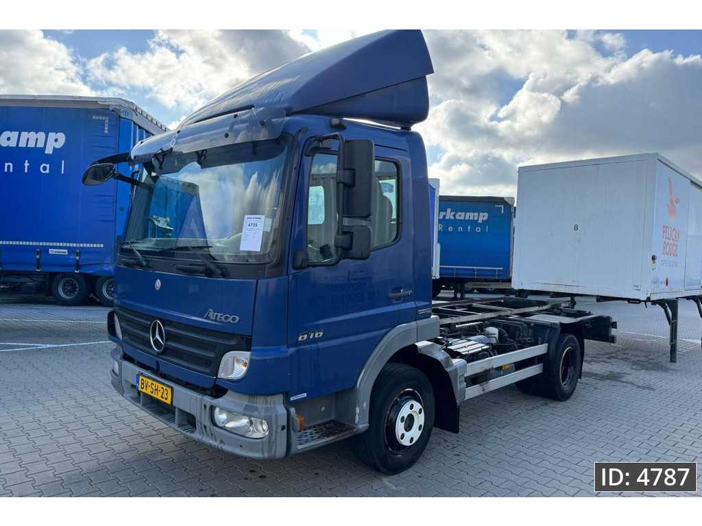 Mercedes-Benz Atego 816 Day Cab, Euro 5, BDF / EPS automatic / standklima / Hydraulic system