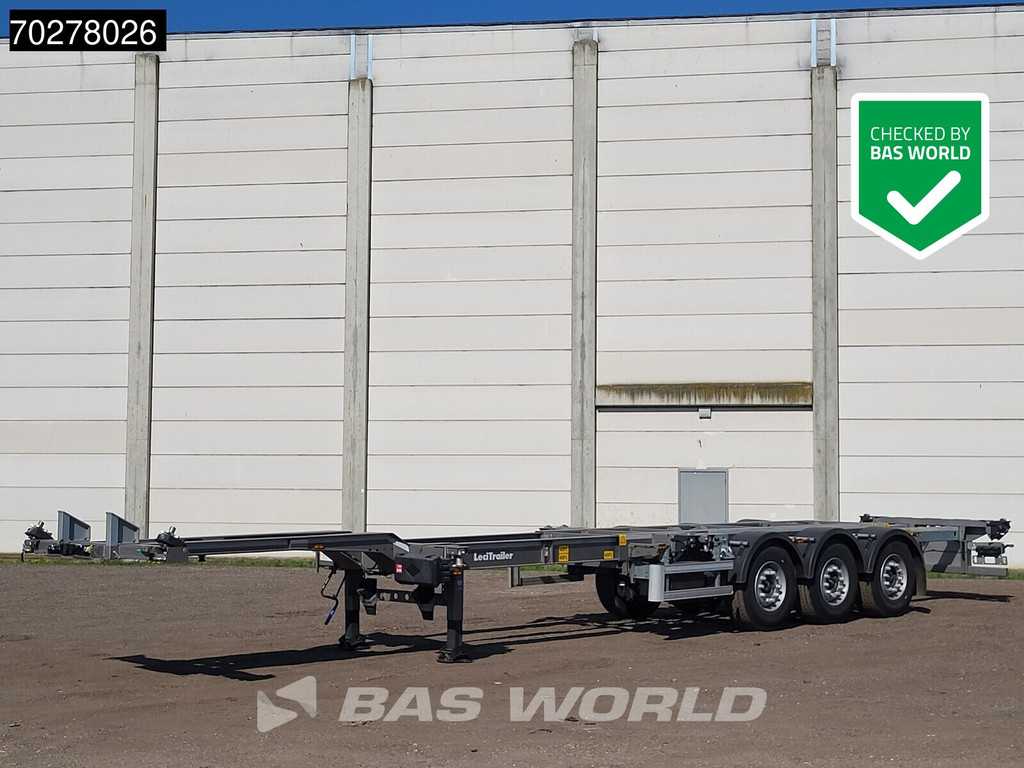 Lecitrailer SR3EC 3 assen UNUSED Liftachse Multi'45
