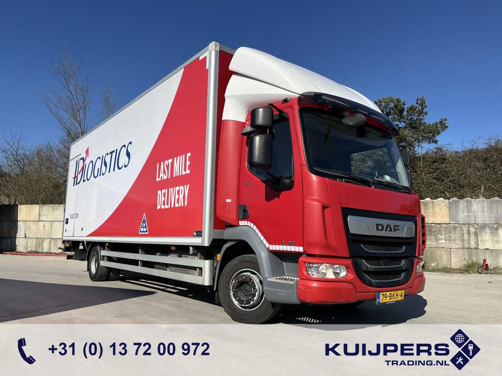 DAF LF 210 FA / 12 Ton / 344 dkm / Koffer / LBW / NL LKW