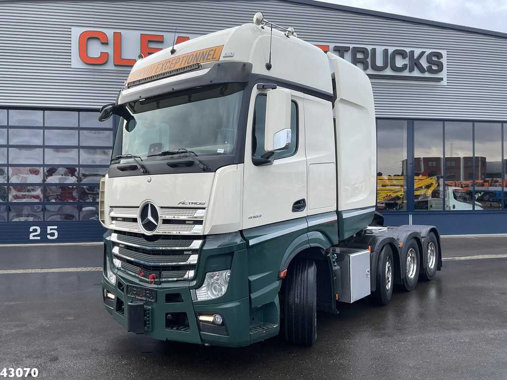 Mercedes-Benz Actros 4163 SLT WSK 8x4 Push and Pull 250 TON