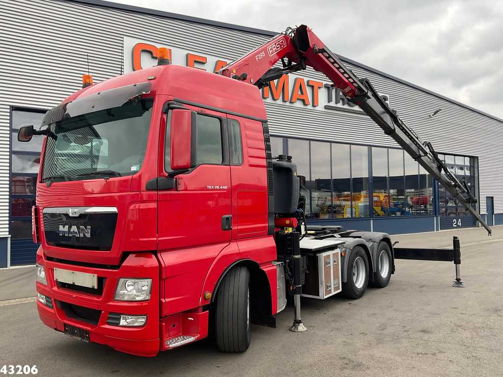 Man TGX 28.440 Fassi 29 Tonmeter laadkraan
