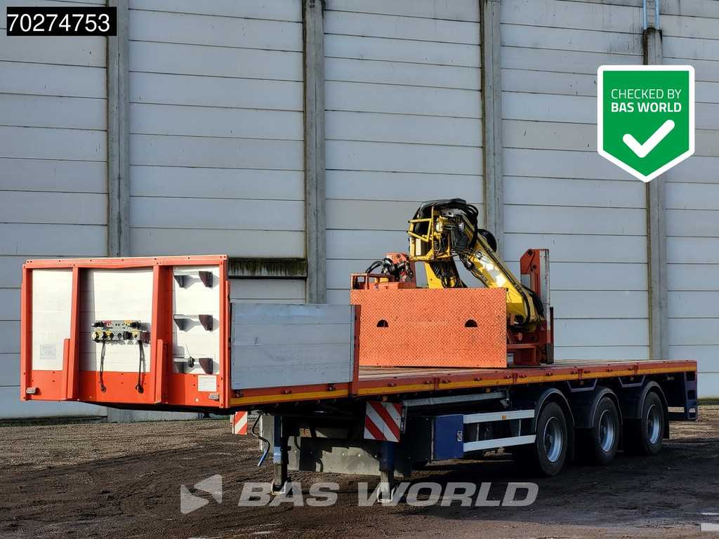 Van Hool 3 assen Lenkachse Hiab R-165 TÜV 12/25