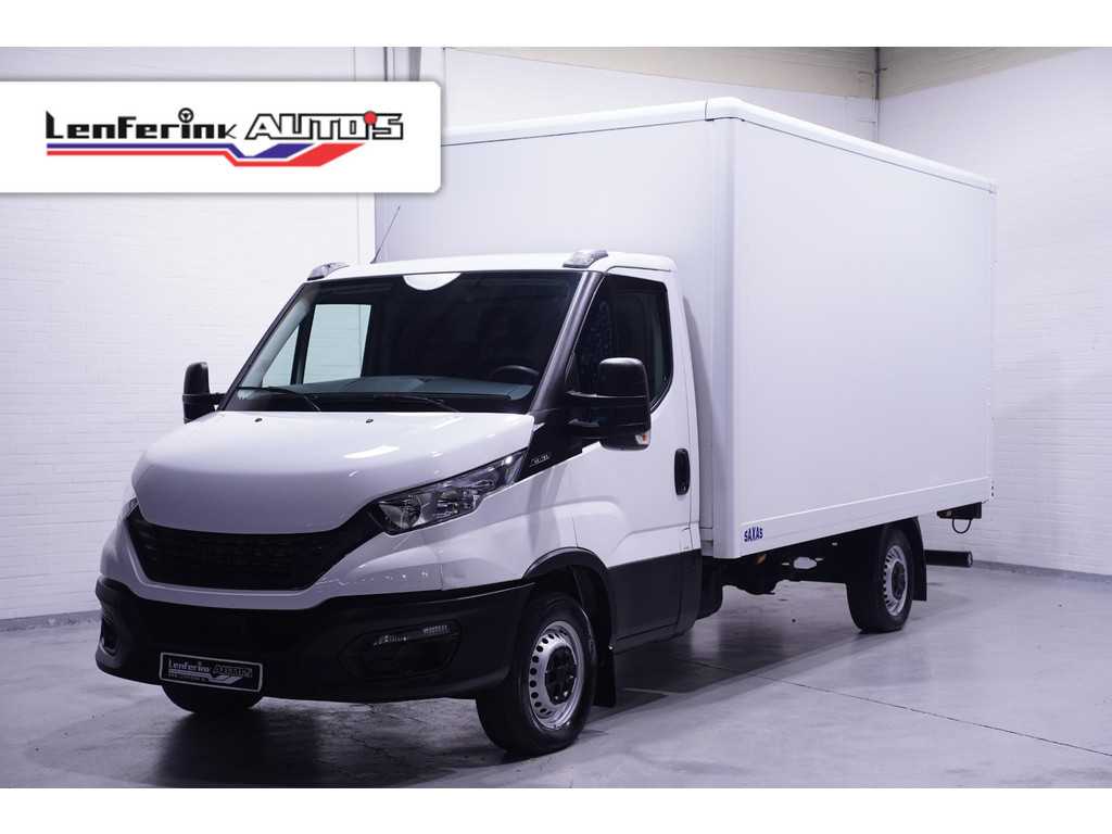 Iveco Daily 35S16 160 pk Bakwagen met Laadklep Airco ECC Audio DAB+, Enkel Lucht, 3-Zits