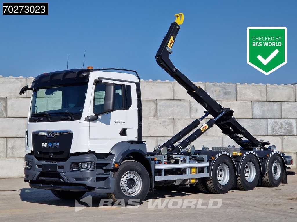 MAN TGS 35.480 8X4 NEW! HYVA 26-62 SK Lift+Lenkachse Euro 6