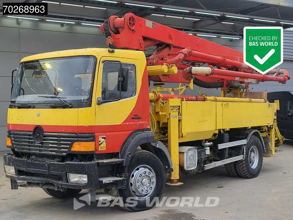 Mercedes SK 1828 4X2 21mtrs Schwing Pumpe Manual Big-Axle Steelsuspension
