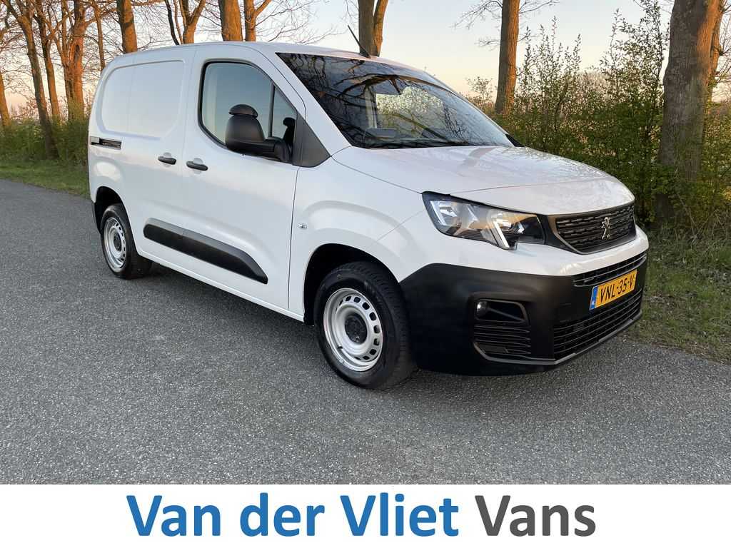 Peugeot Partner 1.5 BlueHDI E6 102pk Premium BPM Vrij! Lease €185 p/m, Airco, Carplay/Android, PDC, Cruise controle, onderhoudshistorie aanwezig
