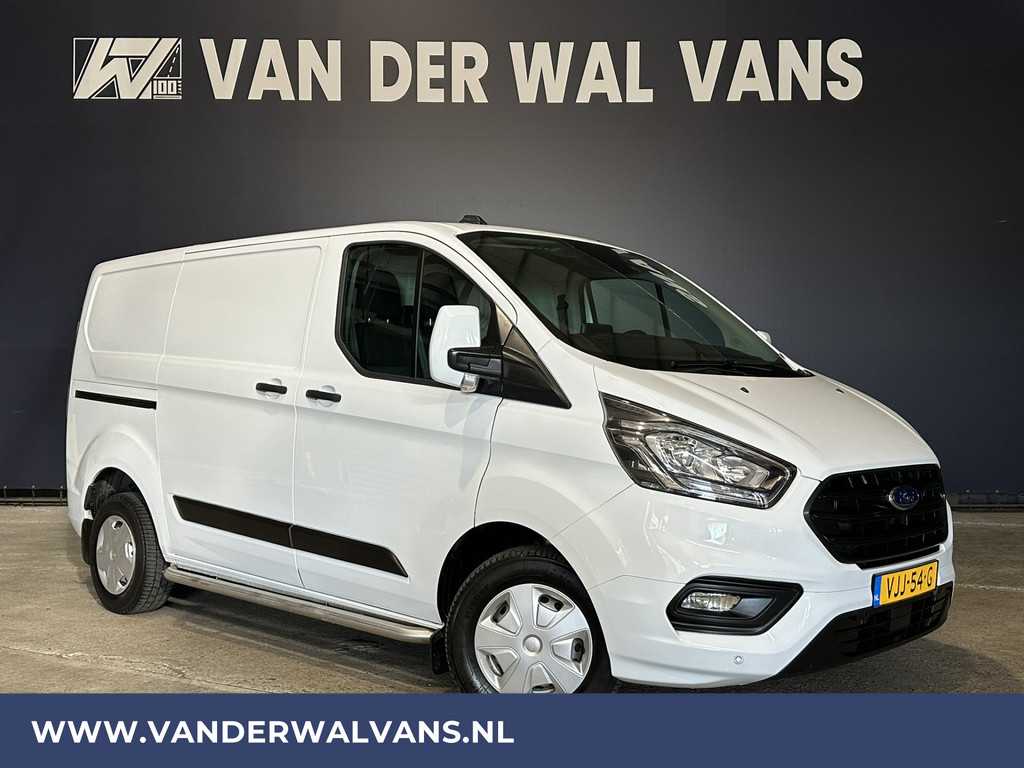 Ford Transit Custom 2.0 TDCI 130pk L1H1 Euro6 Airco | Navigatie | LED | Apple Carplay | 2500kg Trekhaak Android Auto, Cruisecontrol, Sidebars, Verwarmde Voorruit, Bijrijdersbank, Parkeersensoren