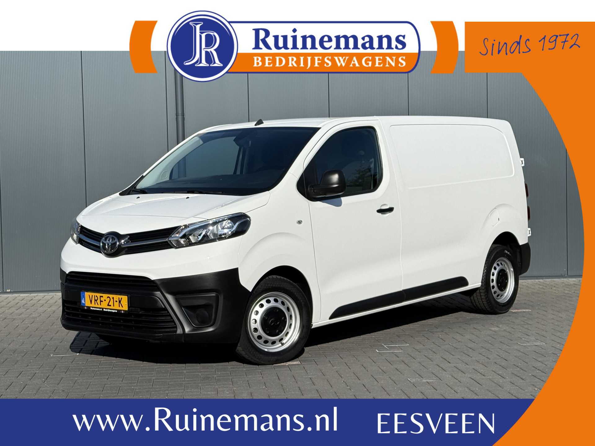 Toyota ProAce Worker 2.0 D-4D 145 PK / L2H1 / 1e EIG. / AIRCO / CRUISE / 3-ZITS / DAB / CARPLAY