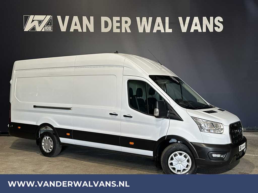 Ford Transit 2.0 TDCI 130pk L4H3 Jumbo Euro6 Airco | Camera | Apple Carplay | Android Auto | Cruisecontrol Verwarmde Voorruit, 270 Graden Achterdeuren, Bijrijdersbank, Parkeersensoren