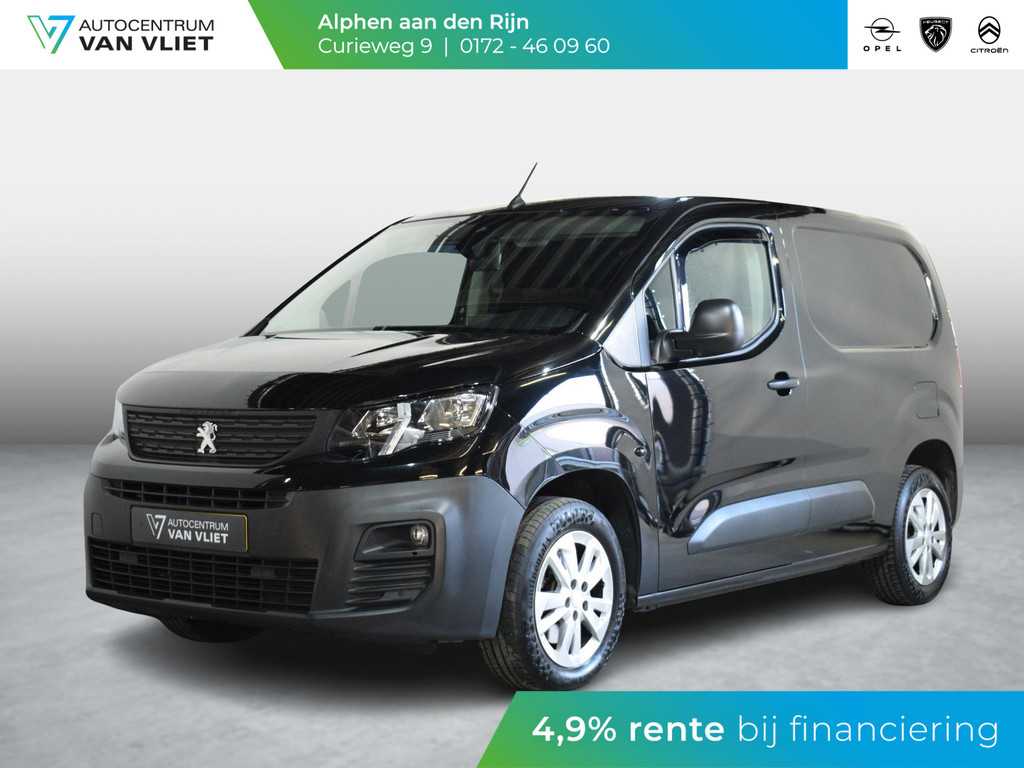 Peugeot Partner 1.5 BlueHDI Asphalt EURO 6 | AUTOMAAT | LAADRUIMTEBETIMMERING | NAVIGATIE | CARPLAY | PARKEERSENSOREN | 108.970km