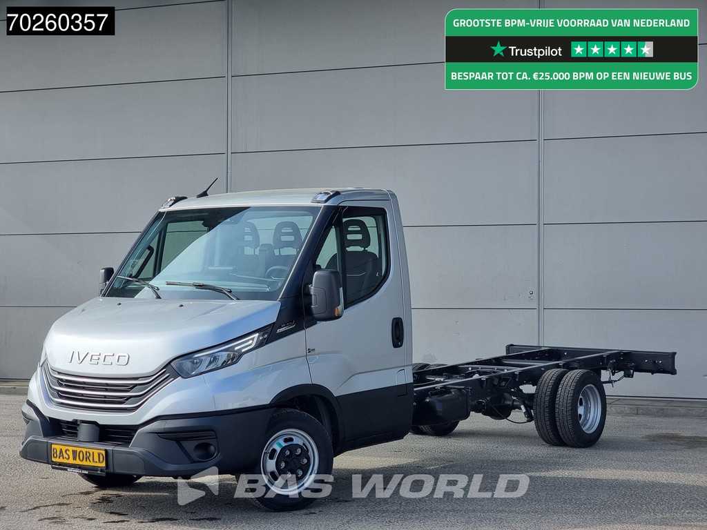 Iveco Daily 35C21 Automaat 410wb Dubbellucht 2025model Chassis Cabine ACC Fahrgestell Airco