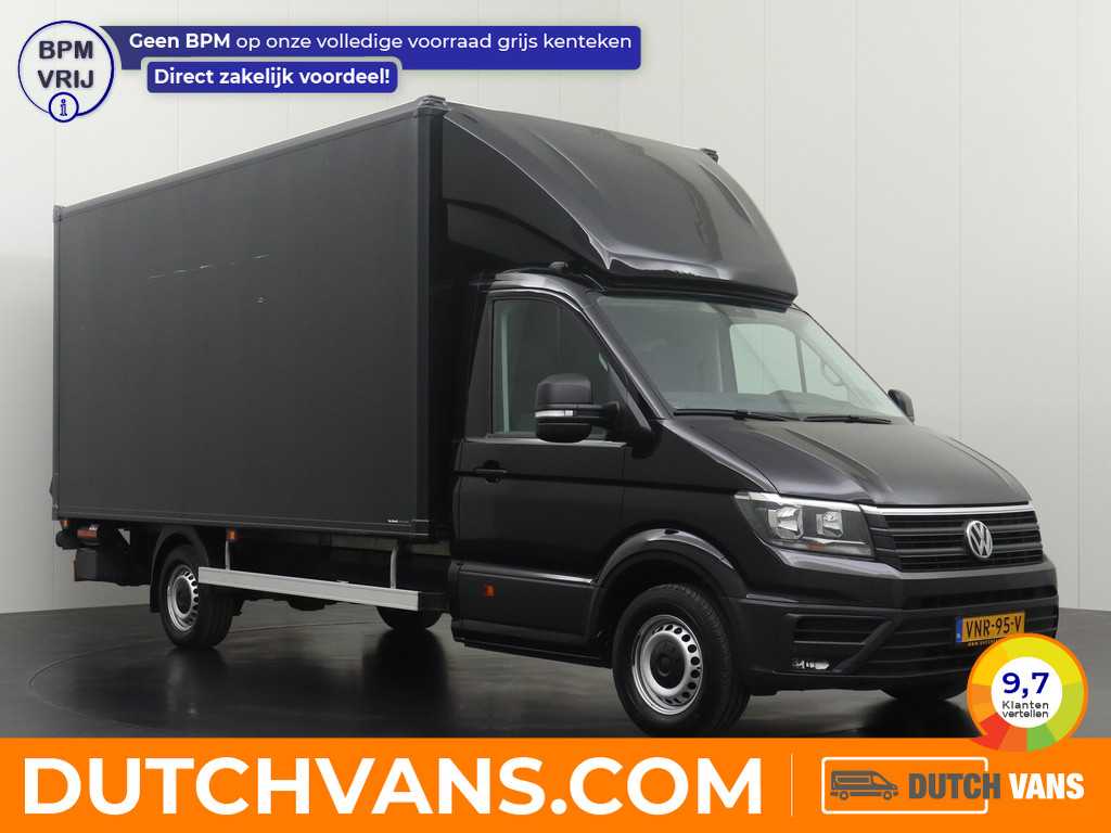 Volkswagen Crafter 2.0TDI 177Pk Bakwagen+Laadklep | Navigatie | Camera | 3-Persoons | Airco | Cruise