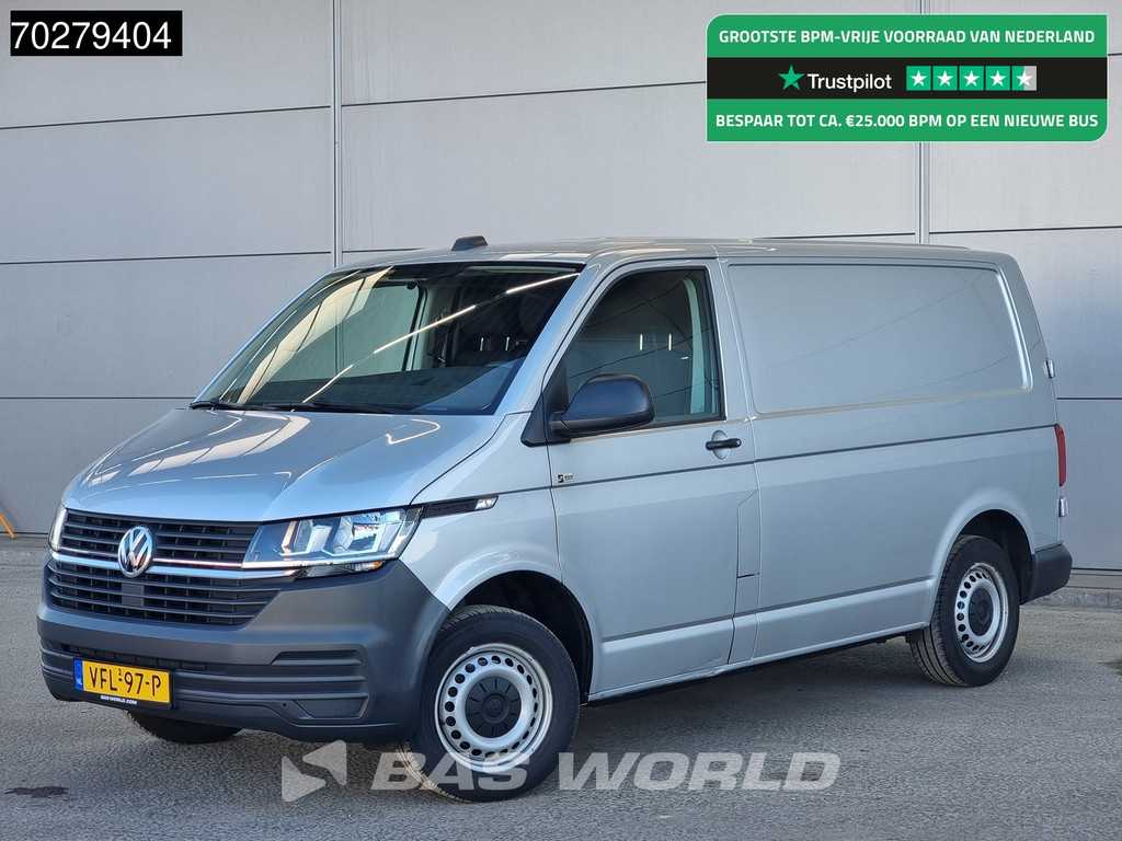 Volkswagen Transporter 90pk L1H1 Navi Trekhaak Airco Cruise Euro6 L1 6m3 Airco Trekhaak Cruise control