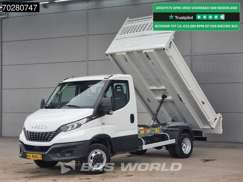 Iveco Daily 35C18 Open Laadbak 3.0L Automaat Dubbellucht 3.5t Trekhaak LED Airco Cruise Pritsche Pickup Open Box 2m3 Airco Trekhaak Cruise control