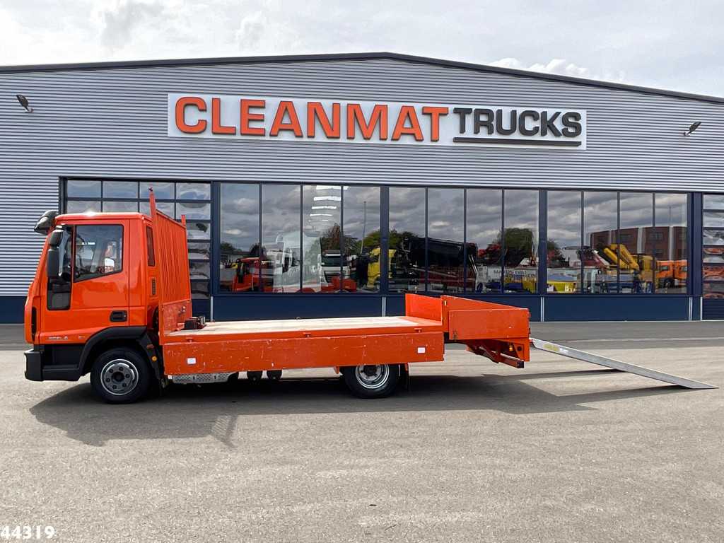 Iveco Eurocargo 80EL16 Euro 6 Autotransporter met oprijrampen Just 133.305 km!