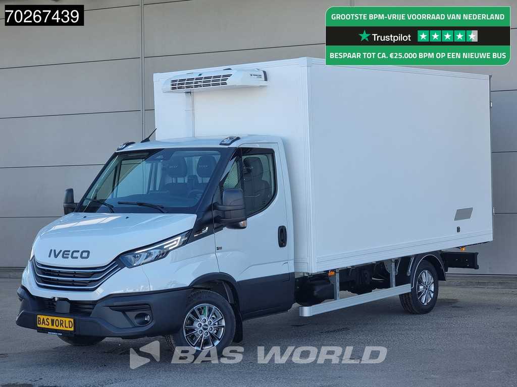 Iveco Daily 35S18 3.0L Koelwagen Achterdeuren Vriezer Thermoking V-200 MAX 220V stekker -18 LED Navi Airco ACC Koel Koeler Kühler Kühlwagen Kühlkoffer Vries Frigo Airco