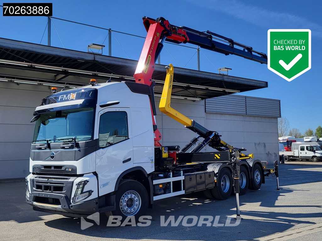 Volvo FMX 500 8X4 NEW! Palfinger PK33002 Crane + PHT22SLD5 hooklift Euro 6