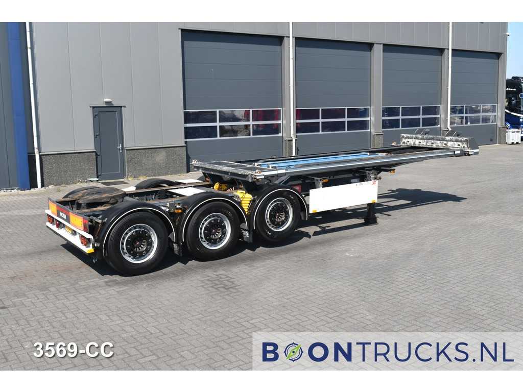 Pacton BXC.345 LINK DOLLY | 20ft * LZV * STEERING AXLE * LIFT AXLE * SAF / DISC * APK 02-2026
